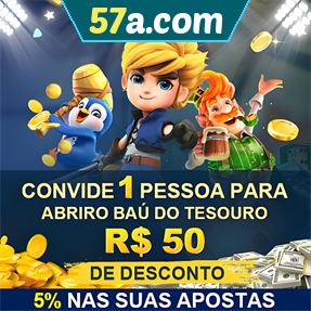 57a.com Indique amigos para receber um bônus
